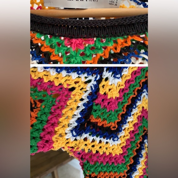 Zara | Crocheted Tribal Stylish Top. Zara’s Bloggers - Picture 7 of 12